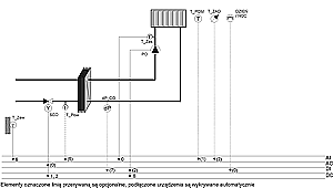 Instalacja G001: Węzeł grzewczy jednofunkcyjny, z wymiennikiem ciepła